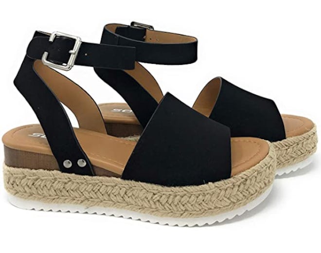 SODA Flatform Espadrille Sandal