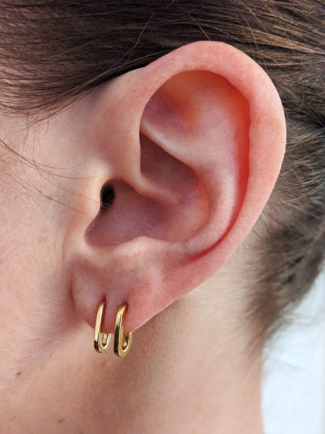 Single Chain Link Earring