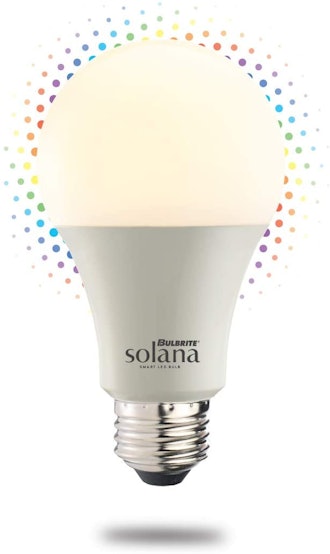 Bulbrite Solana WiFi Connected Color Changing LED Smart Light Bulb
