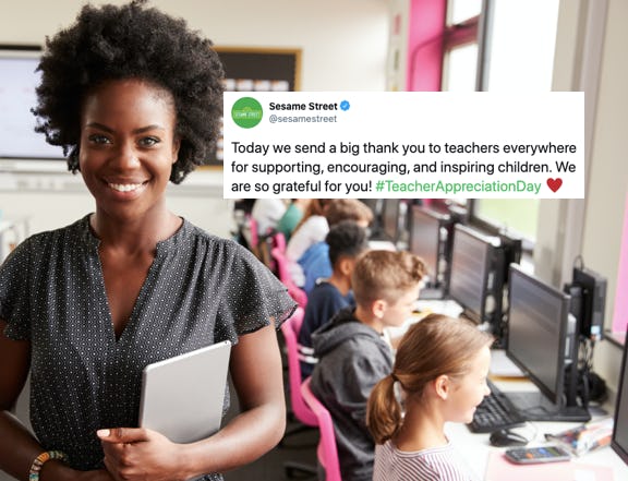 18 Tweets About National Teacher Appreciation Day 2020 ...
