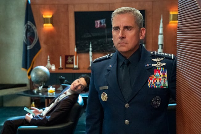 Steve Carrell stars in 'Space Force.'