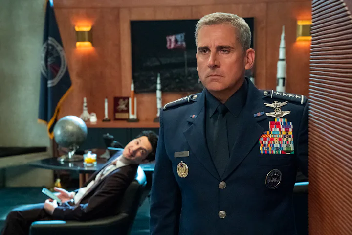 Steve Carrell stars in 'Space Force.'