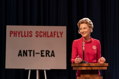 Stop ERA became Phyllis Schlafly's Eagle Forum in Mrs. America.