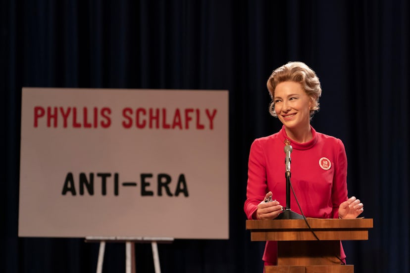 Stop ERA became Phyllis Schlafly's Eagle Forum in Mrs. America.