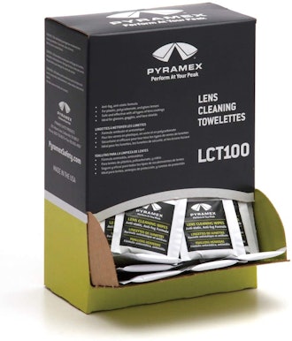 Pyramex Safety Individually Packaged Lens Cleaning Towelettes