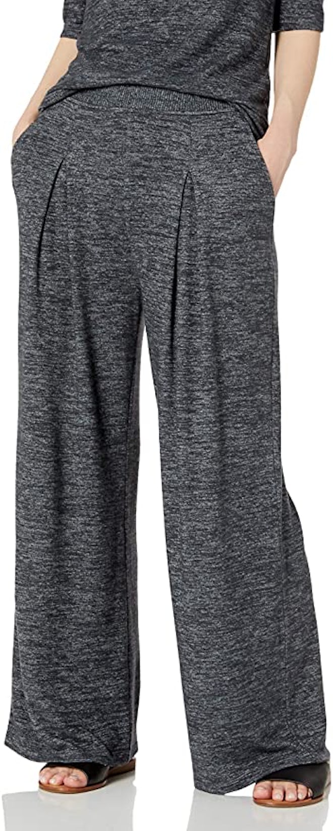Daily Ritual Cozy Knit Pleated Lounge Pant