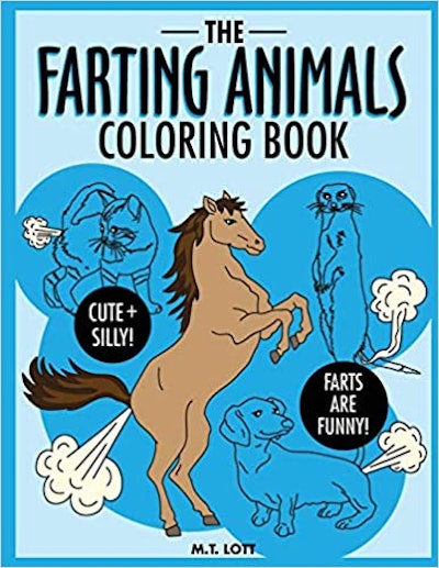 The Farting Animals Coloring Book By M.T. Lott