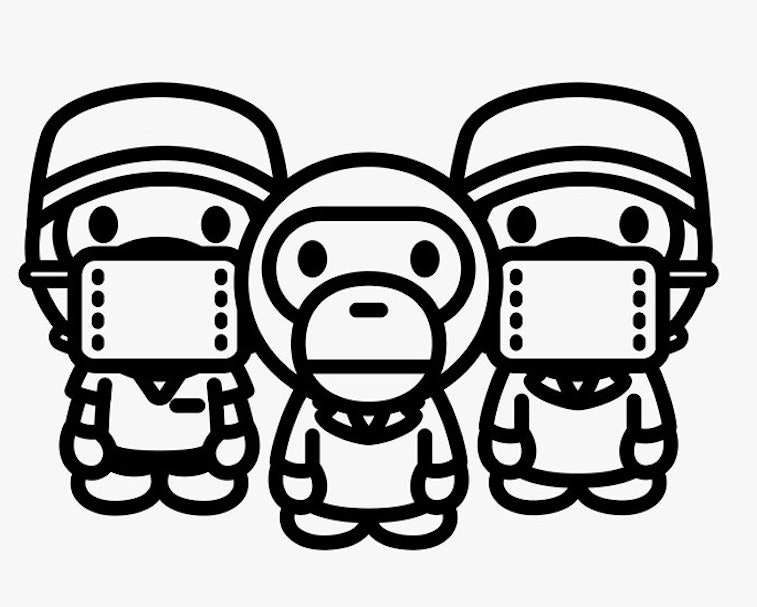 Bape Drops A Free Coloring Book To Save You From Yourself