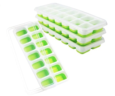 OMorc Easy-Release Ice Cube Trays (4-Pack)