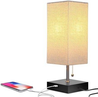 Brightech Table Lamp with USB Port