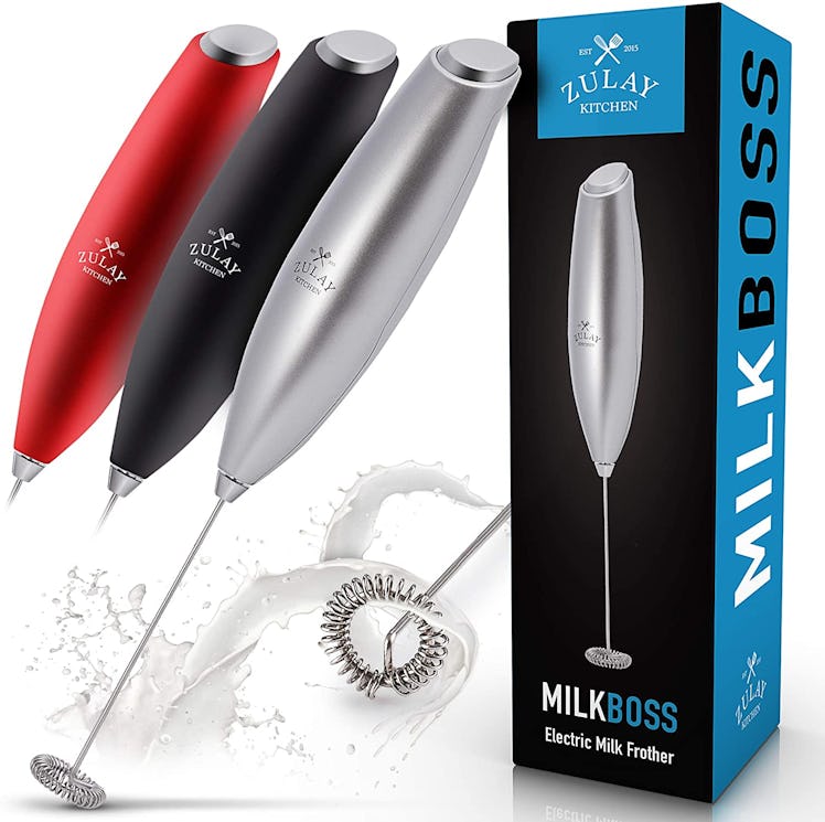 Zulay Kitchen MilkBoss Electric Milk Frother 