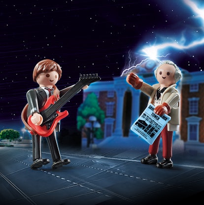 marty mcfly and doc brown playmobil figures