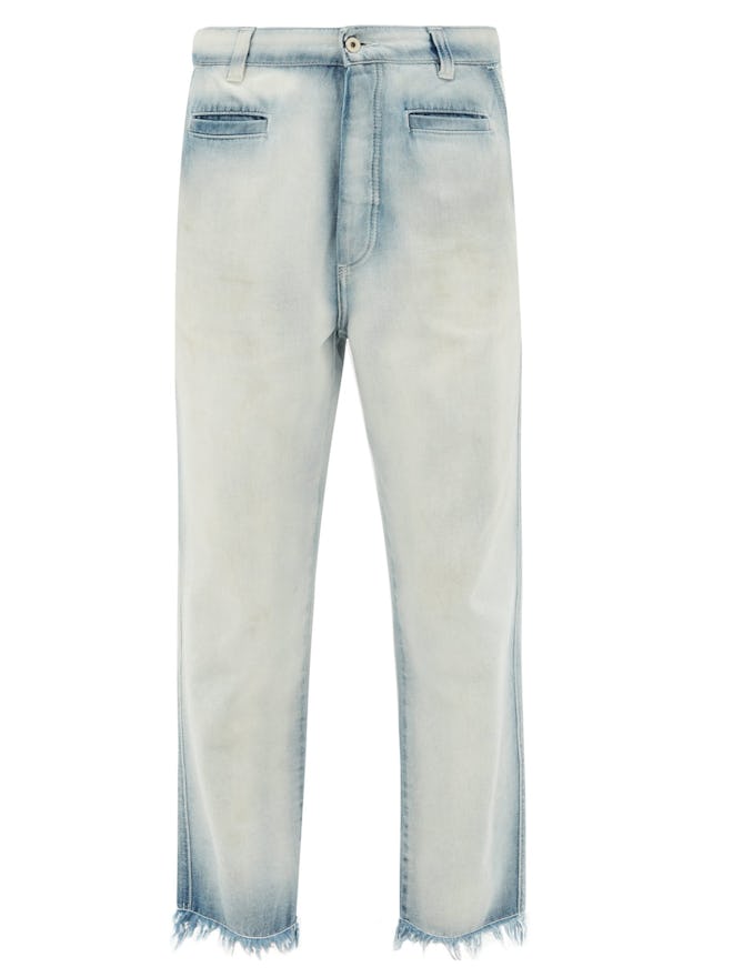 Bleached Fisherman Jeans