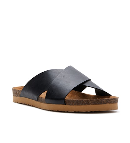 Crossover Footbed Sandals