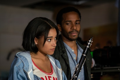 Andre Holland's Elliot Udo reconnects with his daughter Julie in The Eddy.