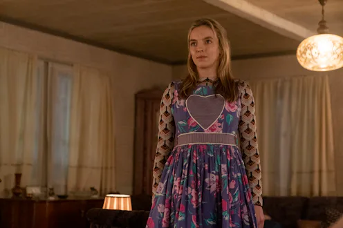 Jodie Comer as Villanelle in Killing Eve on BBC America
