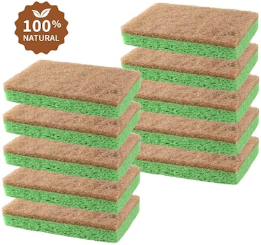 Scrub-it Natural Plant-Based Scrub Sponge (10-Pack)