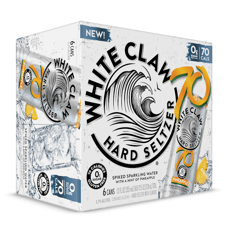 White Claw's new Pineapple and Clementine flavors are like summer in a can.