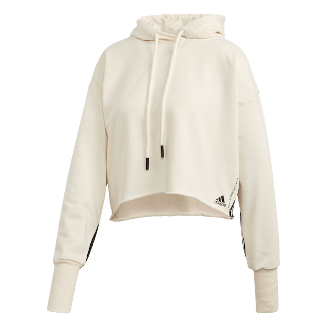 Adidas Must Haves Recycled Cotton Cropped Hoodie