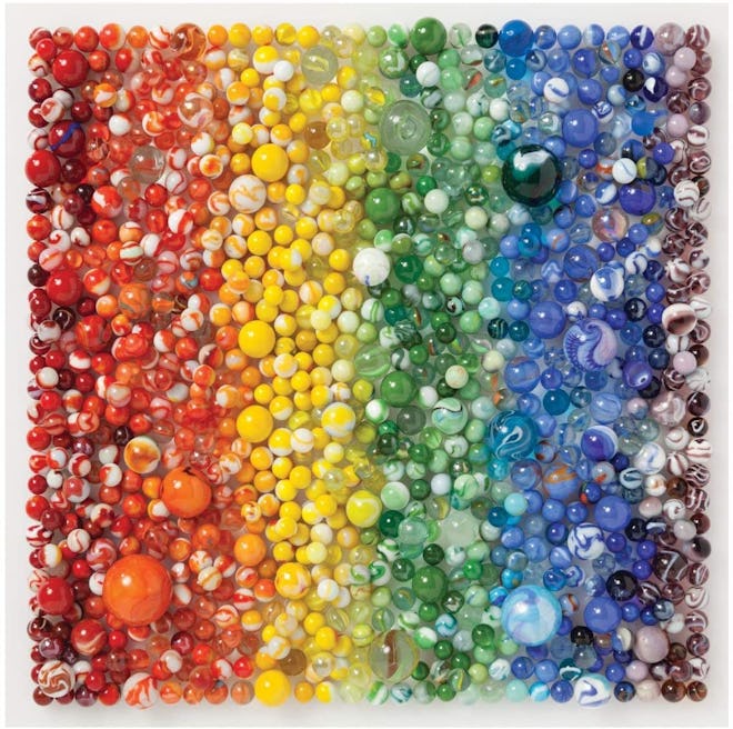 Galison Rainbow Marbles Puzzle