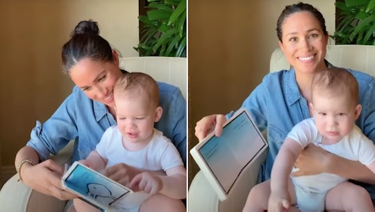Meghan Markle read Archie a book for his birthday.