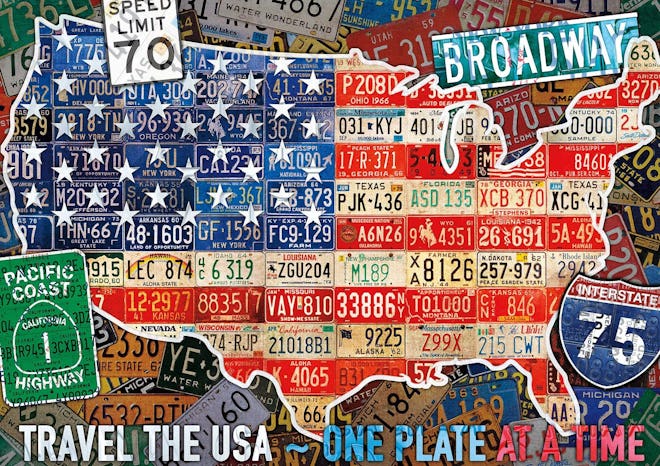 Buffalo Games Travel The USA Jigsaw Puzzle