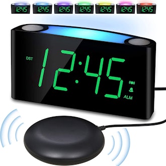 PPLEE Vibrating Loud Alarm Clock 