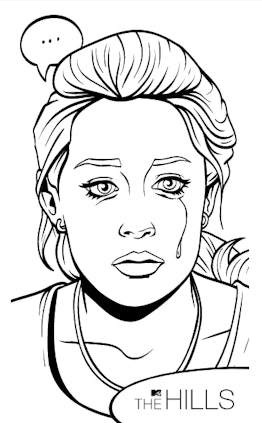 MTV and VH1's digital coloring pages feature iconic reality TV scenes.