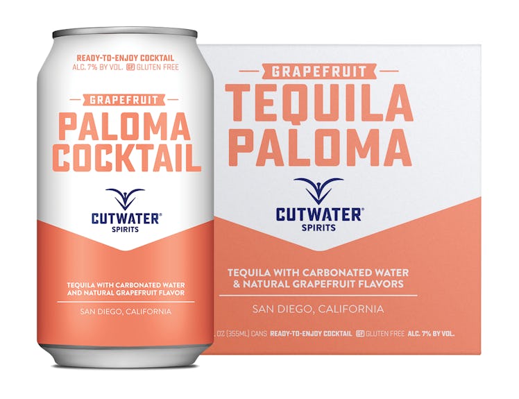 Cutwater Canned Cocktails (Tequila Paloma 4-pack)