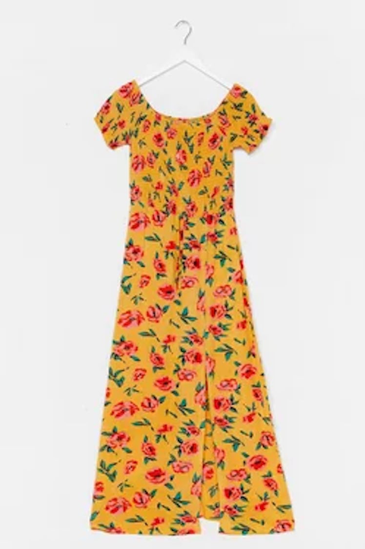 Nasty Gal Growing Places Floral Maxi Dress