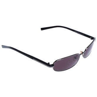 Prada Gunmetal Tone eSPR 56E Rectangular Sunglasses