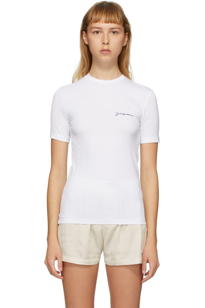 White Le T-Shirt de Collection