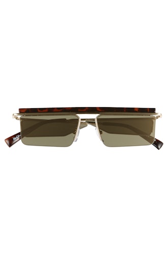 Adam Selman x Le Specs Luxe The Flex 55mm Semi Rimless Sunglasses