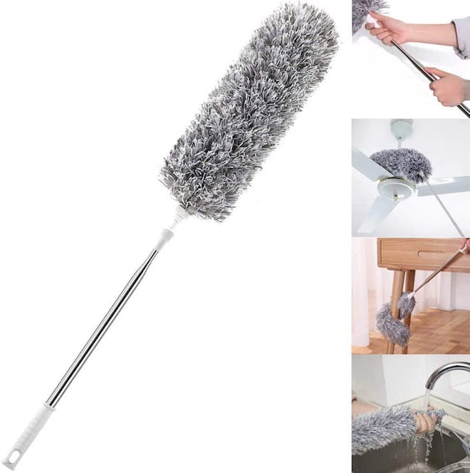 Heoath Extra Long Microfiber Duster