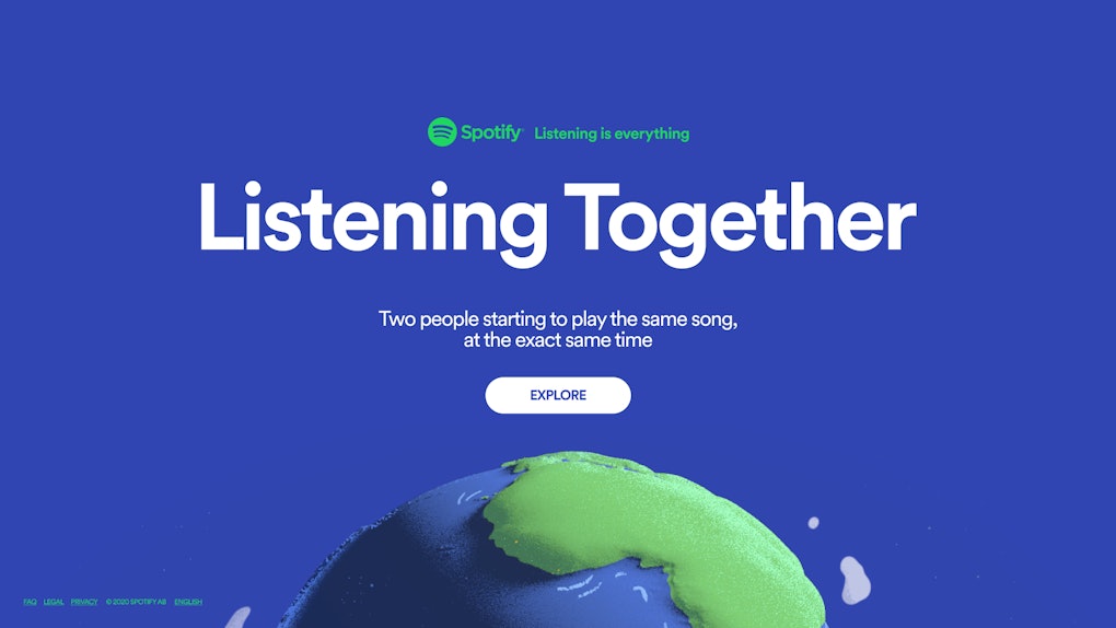 Spotify S New Listening Together Website Connects You With Users Around The World