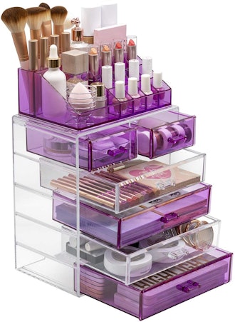 Sorbus Acrylic Cosmetic Makeup and Jewelry Storage 