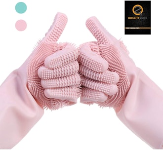 Premium Magic Silicone Dishwashing Gloves