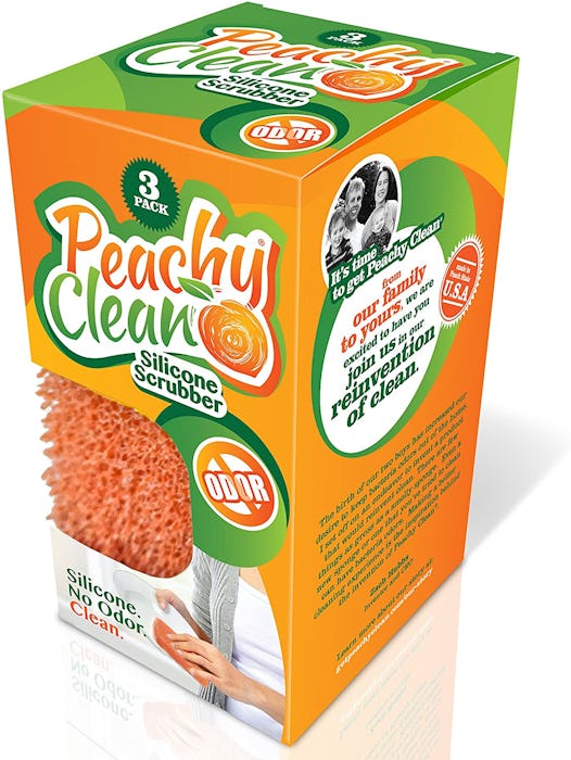 Peachy Clean Silicone Scrubber (3-Pack)