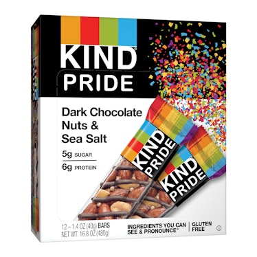 KIND PRIDE Dark Chocolate Nuts & Sea Salt