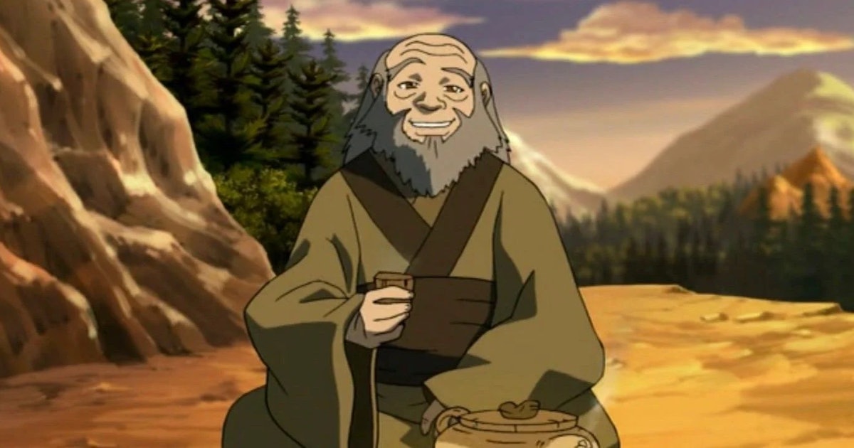 Uncle Iroh, sharing tea