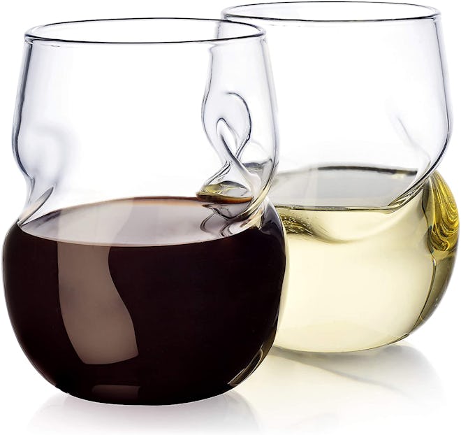 Dragon Glassware Wine Glasses (2-Pack, 16 Ounces)