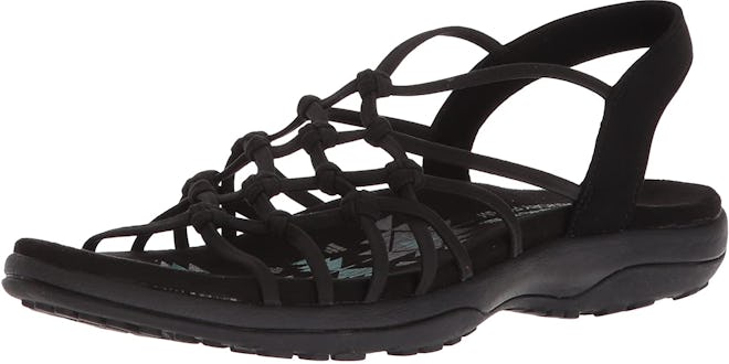 Skechers Reggae Slim-Forget Knotted Web Sandals