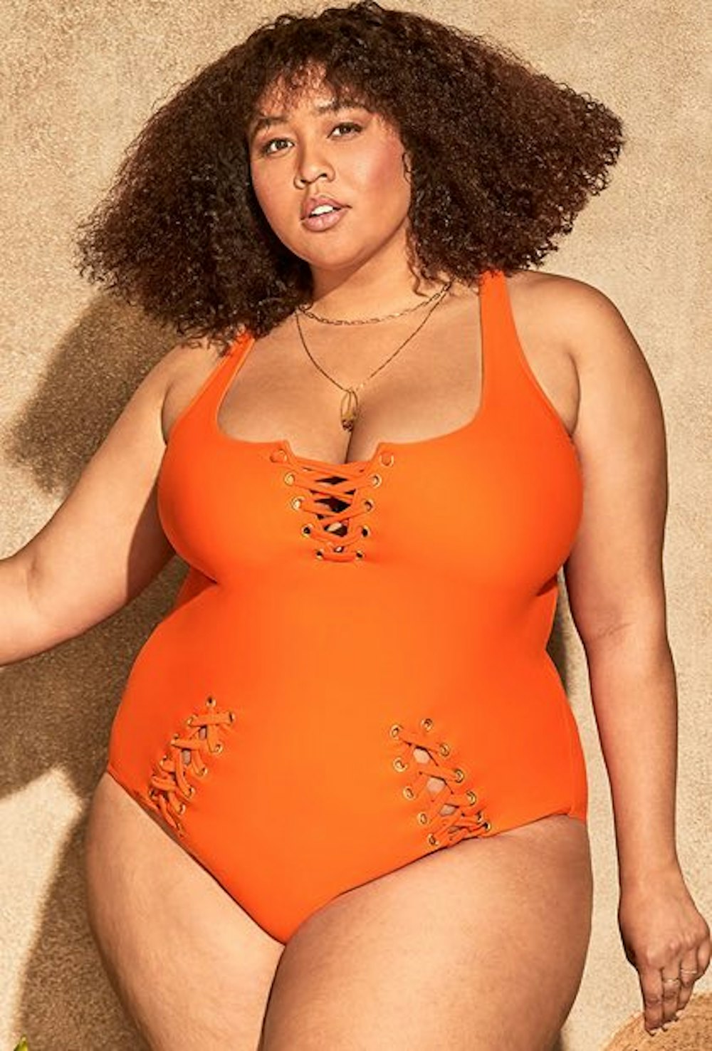 GABIFRESH X SWIMSUITS FOR ALL SCORCHER CUP SIZED ONE PIECE SWIMSUIT