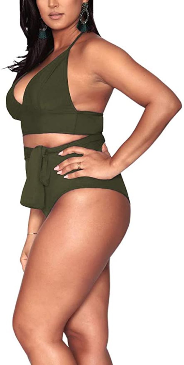Sovoyontee High Waisted Swimsuit