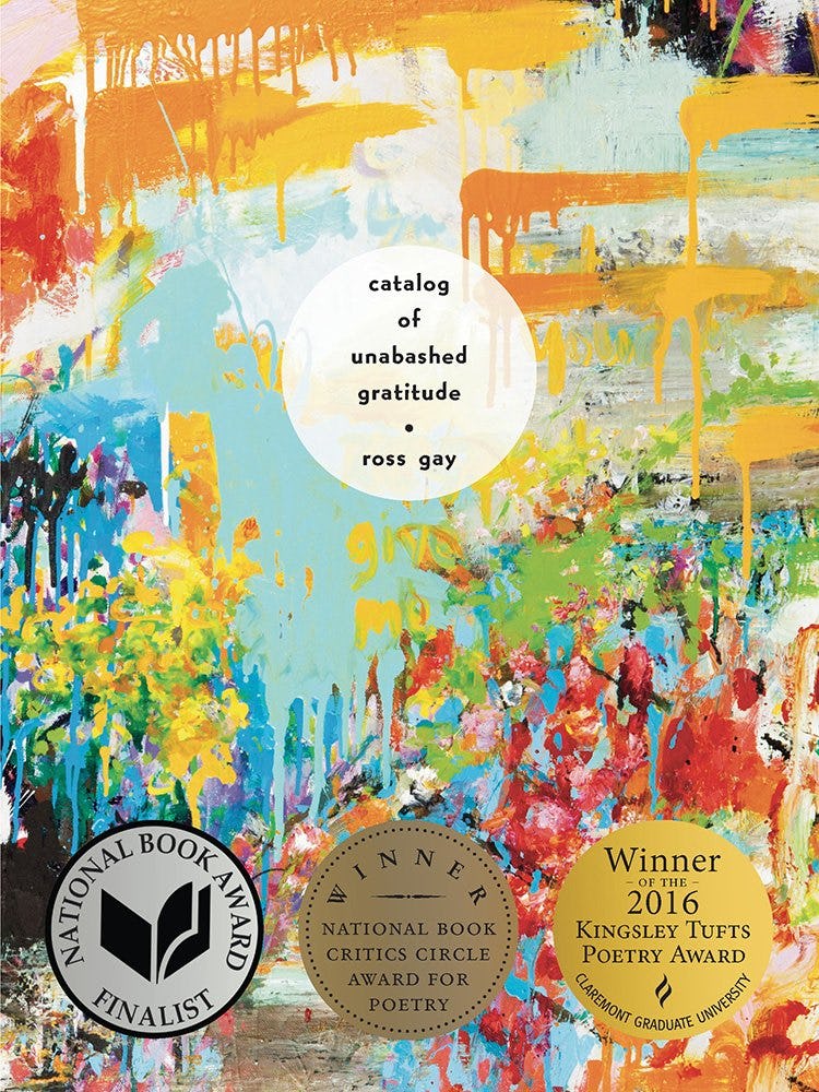 catalog of unabashed gratitude by ross gay catalog of unabashed gratitude by ross gay