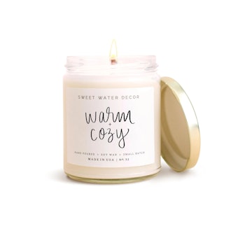 Sweet Water Decor Warm & Cozy Candle, 9 Oz.