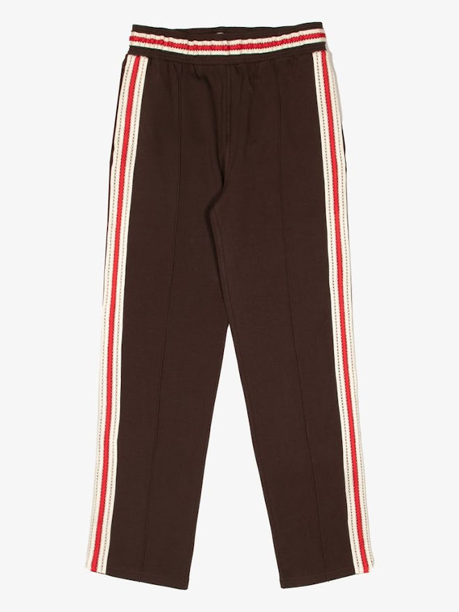 Palms Crochet Stripe Track Pants