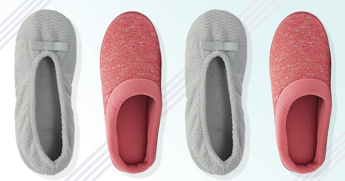 supportive slippers for hardwood floors