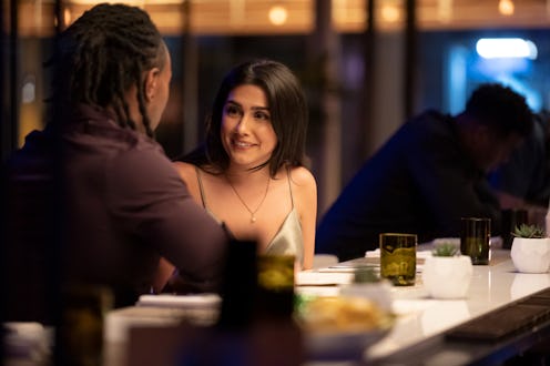 'Dating Around' Season 2 cast member Heather on one of her dates, via the Netflix press site.