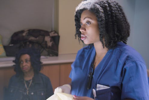 Lenox Hills' Dr. Amanda Little-Richardson treats a patient, via Netflix press site. 